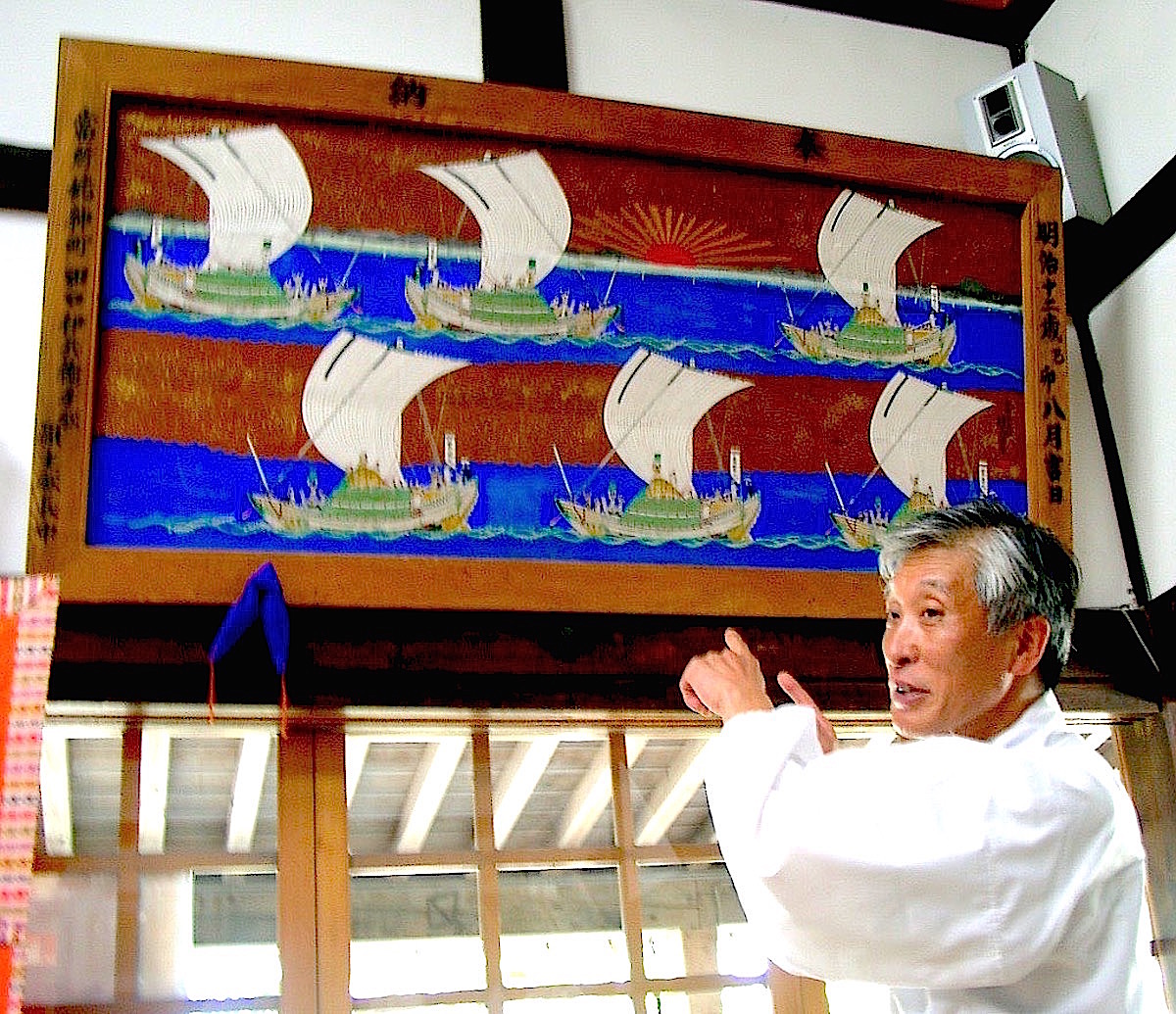 姥神大神宮・船絵馬