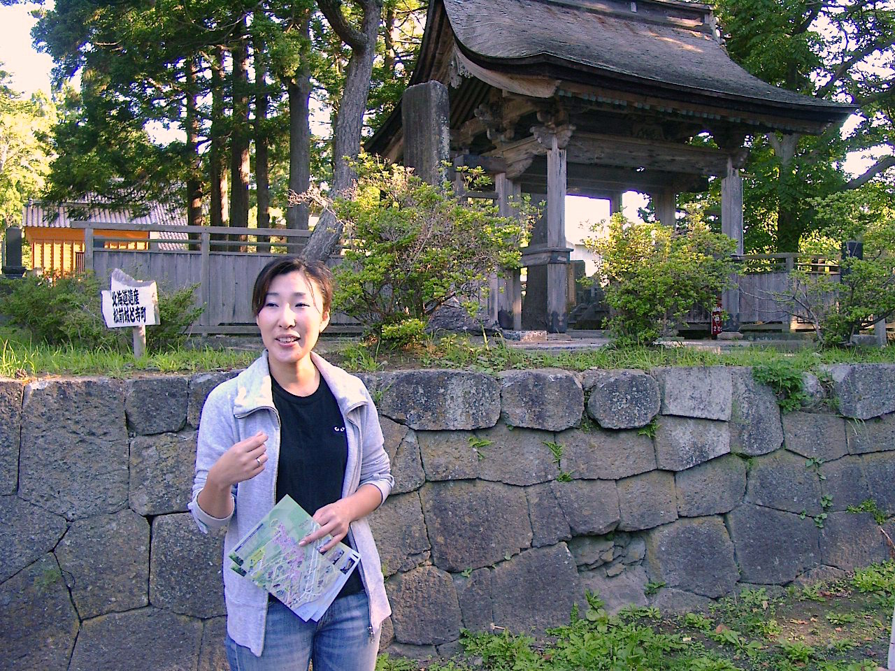 「温泉旅館矢野」の若女将、杉本夏子さん