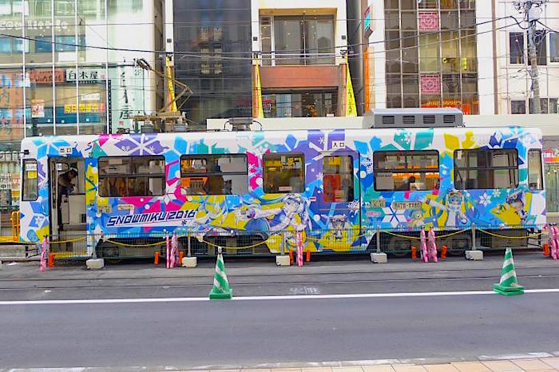 雪ミク電車2016
