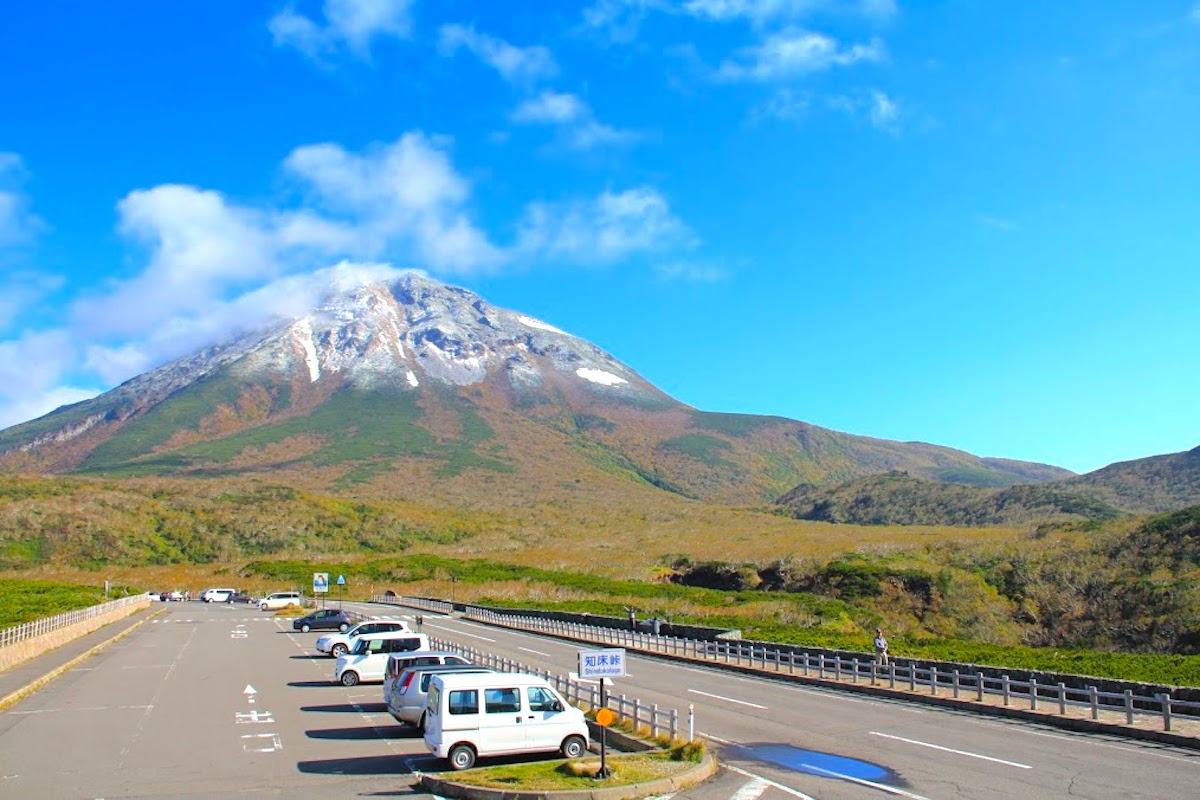 知床横断道路・紅葉