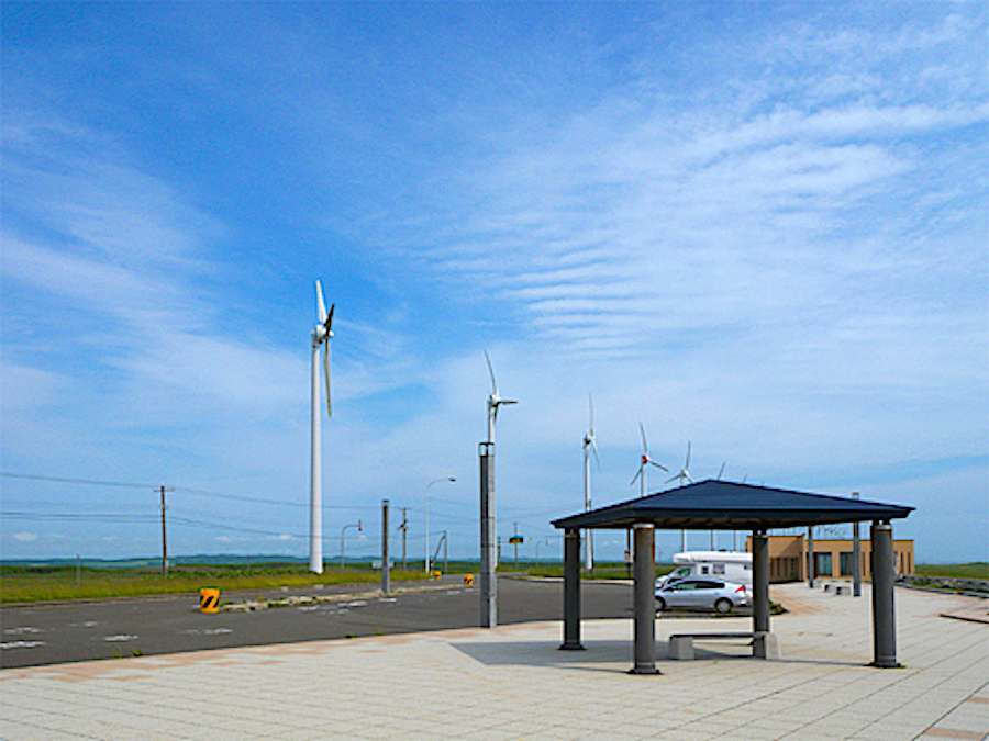 サロベツ原野パーキング 北海道style