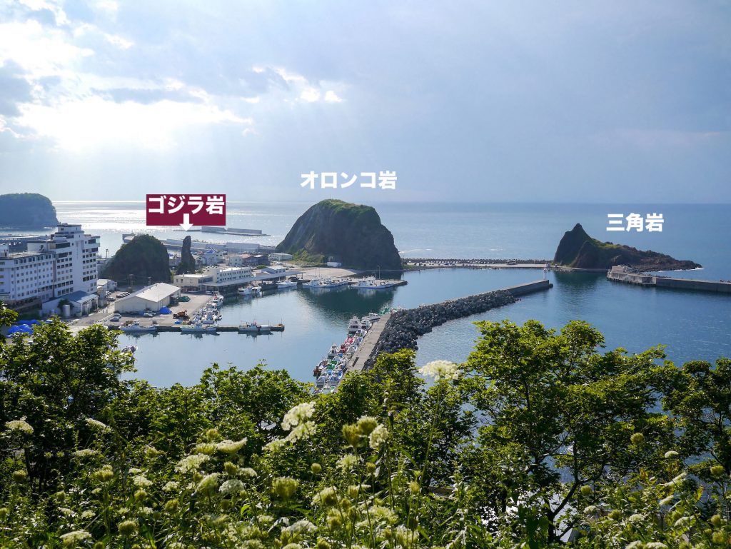 ウトロ・ゴジラ岩