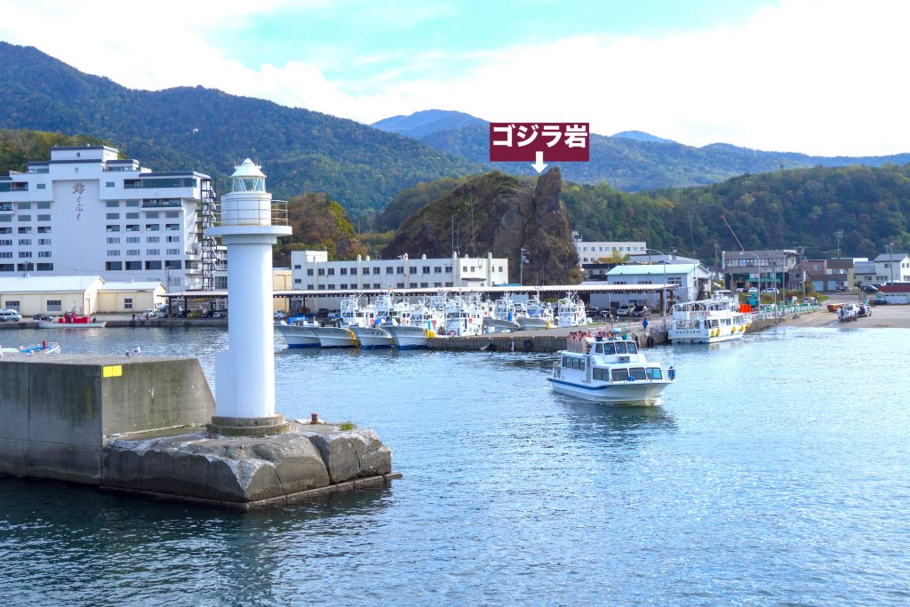 ウトロ・ゴジラ岩