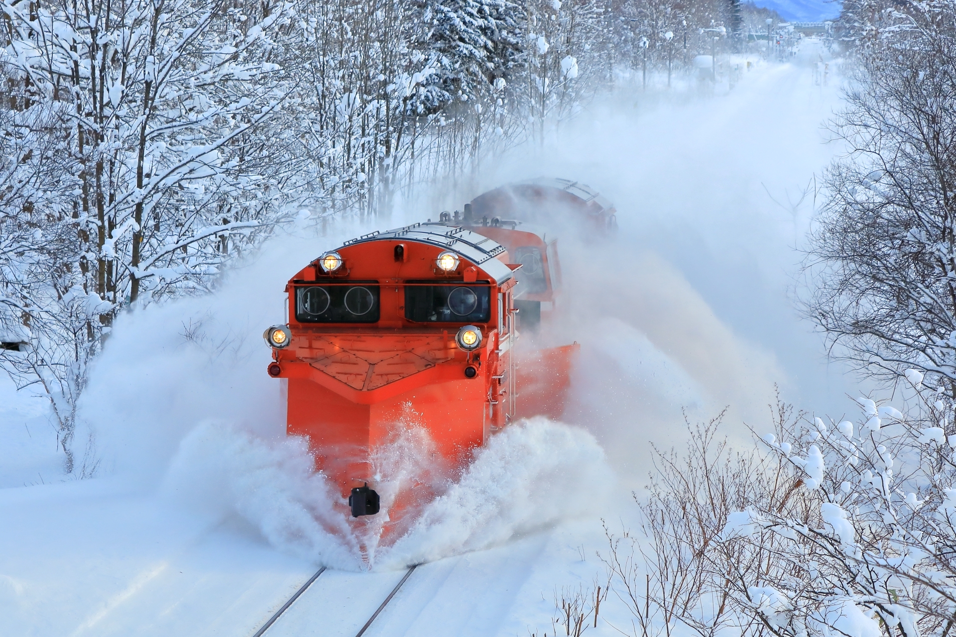 レア希少品‼️ラッセル車(除雪車)連結車両セット 最北の鉄路」を守る「赤いラッセル車」が、撮り鉄に大人気！ | 北海道Style