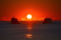 夫婦岩（厚岸町・末広海岸）