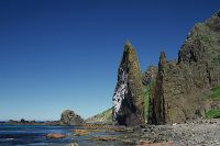 元地海岸（メノウ浜・地蔵岩）