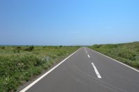 エサヌカ直線道路（猿払村道浜猿払エサヌカ線）