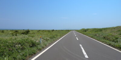 エサヌカ直線道路（猿払村道浜猿払エサヌカ線）