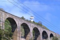 旧戸井線アーチ橋（汐首陸橋）